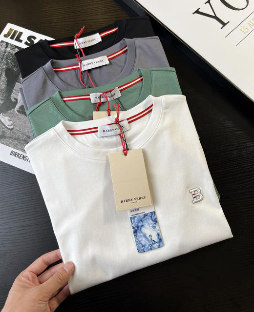 男士硬货Burbe*同款王一博同款高支棉T 商品图7