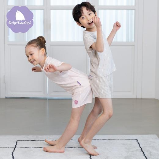 origmoimoi竹棉提花轻外出套【品牌直供】春夏色织提花家居轻外出套装 商品图6