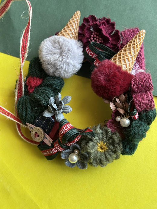 纯手工毛毡挂件两色可选 商品图5