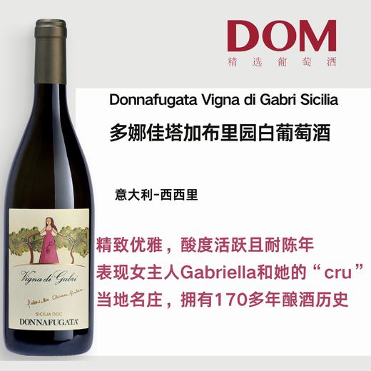 多娜佳塔加布里园白葡萄酒 Donnafugata Vigna di Gabri 商品图0