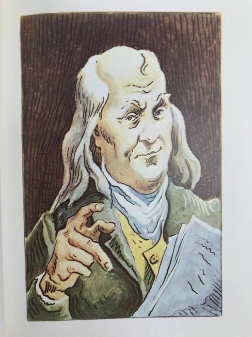 限量版！本杰明·富兰克林自传 配多幅彩色插图 豪华皮装大32开 商品图4