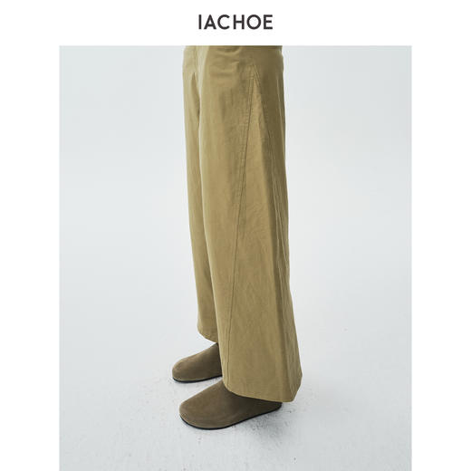棉仓3621518004-IACHOE阔腿九分休闲裤 商品图2