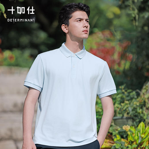 十如仕经典汗无痕拒水拒污短袖POLO-P01-01 商品图3