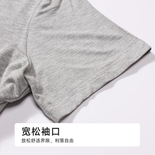 都市丽人生活家居女士莫代尔短袖套装薄棉莫拉架短袖类LHH2D1 商品图5