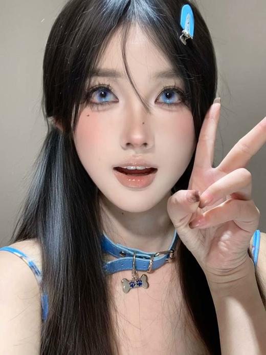 huohuocon 半年抛美瞳  心碎幽灵   直径14.2mm着色13.6mm 商品图1