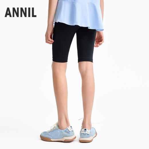 【冰感防晒】女童针织打底中裤夏季新款安奈儿童装EG526113 商品图2