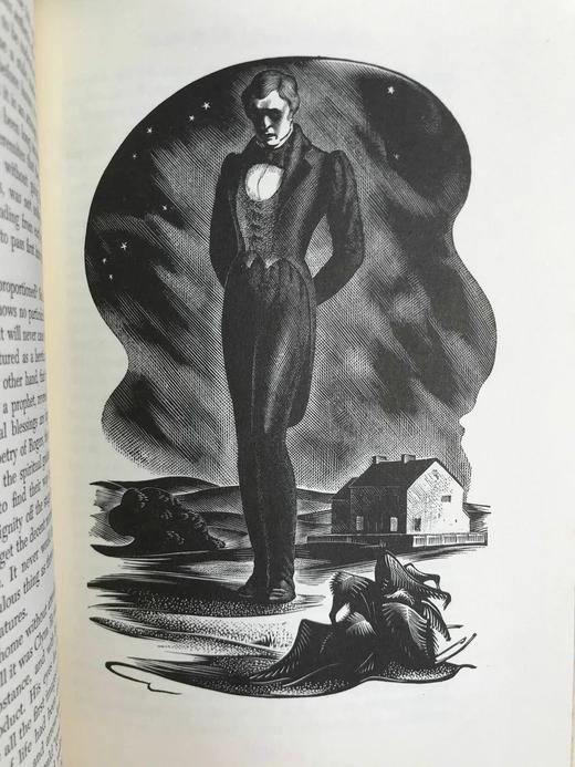 托马斯·哈代《还乡》 配木版画插图 豪华皮装18开 商品图10