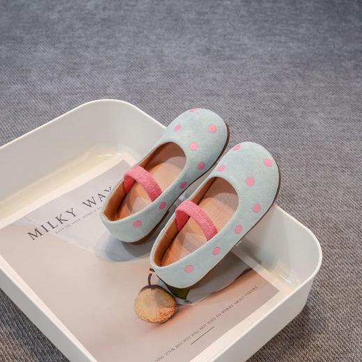 【小仙女闭眼入59/双】可爱波点泡芙软底一脚蹬平底单鞋女2025春季平底豆豆鞋聚 商品图2