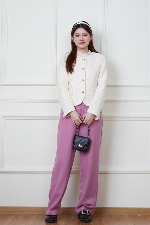 LNNNS 气质小香风彩片短款外套 19769 商品图2