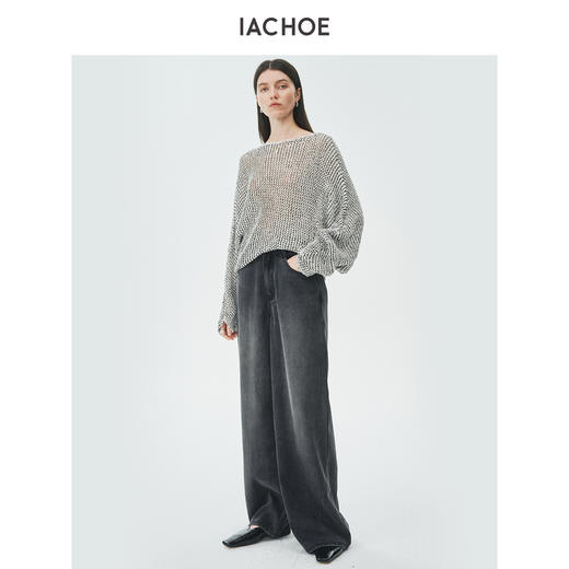 棉仓3621519006-IACHOE 废土风牛仔裤 商品图4