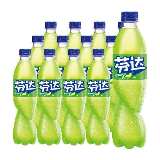 芬达茉莉蜜桃味/苹果味汽水 整件 500ml*12瓶/提 商品图1