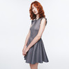 Herlian2025新品女士灰色修身无袖连衣裙Polo领 商品缩略图2