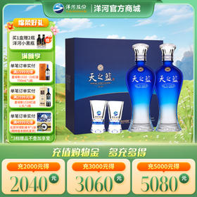 洋河 天之蓝礼盒 46度 480mL 双支装