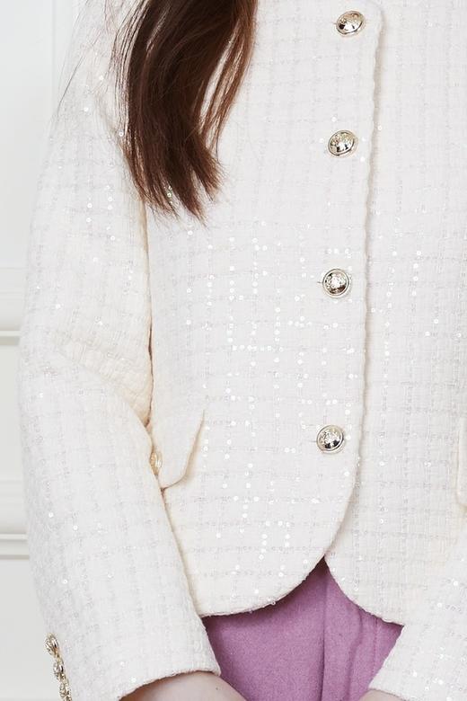 LNNNS 气质小香风彩片短款外套 19769 商品图4