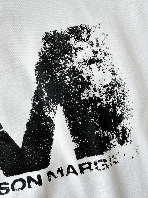 THS-限时 情侣款 M6家 斑驳印花M字圆领短袖T恤 QH453 商品图5