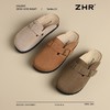 ZHR则则2025春季新款厚底勃肯鞋真皮包头拖鞋女外穿一脚蹬ins百搭 商品缩略图2