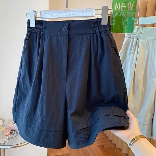 【纯棉夏季新款短款】慵懒透气潮流百搭 舒服显瘦运动休闲阔腿五分短裤女潮  商品图3