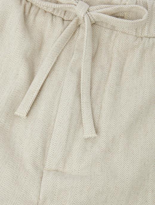Frescobol Carioca - Oscar Slim Fit Drawstring Trouser - Stone Beige - 男装 - 长裤 - 米黄色 商品图5