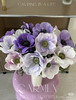 国产花材-【银莲花】紫白色 商品缩略图0