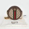 【95新】Gucci古驰Ophidia系列550618 老花Ophidia圆饼包单肩斜挎包女士现售价：4000！110325NJS02 商品缩略图1