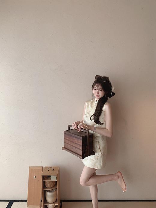 金蘑菇菇 椿山晓与甜荔枝 / 唯美玉色系列 日常结合新中式套装 商品图6