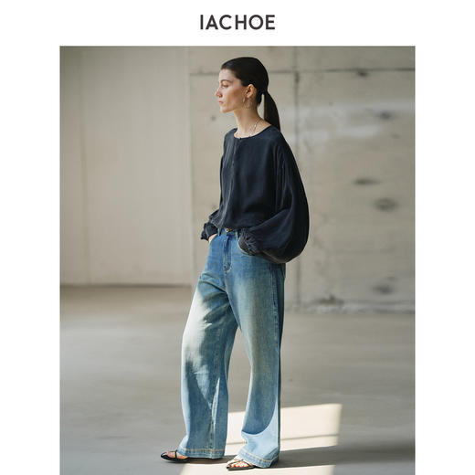 棉仓3621504001-IACHOE铜氨丝衬衫 商品图2