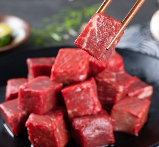 黑牛牛领肉、牛尾骨、牛腩粒等部位肉 ，日本和牛与鲁西黄牛杂交品种 烟台的黑牛基地 品质上等 ⭐️顺丰快递 商品图2