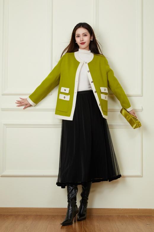 Le Malene 小香风高级感羊毛外套 19658 商品图2