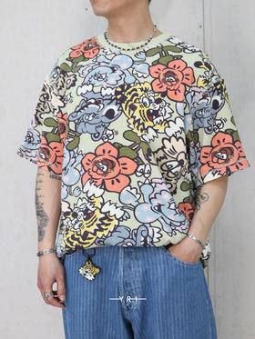 KENZO | “by Verdy”华夫格满印T恤