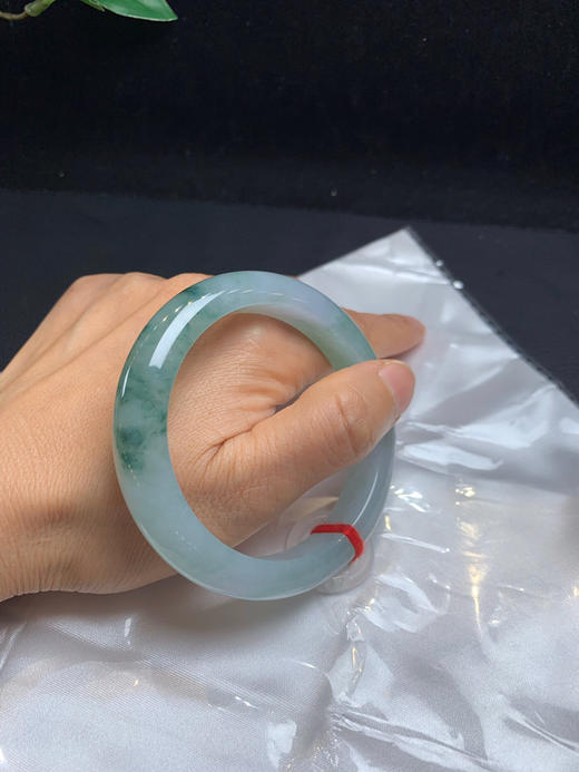 612459，58.5冰飘花手镯，清新油润的底色，干净清爽 商品图5