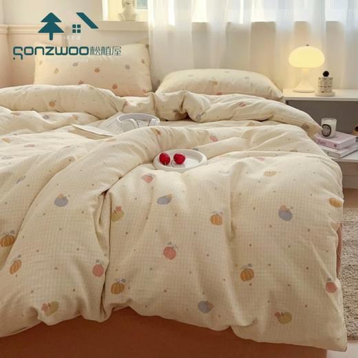 松植屋全棉有氧双层纱四件套 A类婴儿级裸睡标准、100%全棉双层纱 呵护你的每一寸肌肤 商品图10