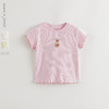 【亲肤软弹】马克珍妮女童清新夏日短袖T恤2025年夏装新款550706 商品缩略图0