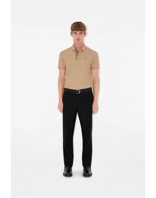 B.B 25夏季新款 纯棉珠地 刺绣斩马翻领POLO衫 TX404 商品图3