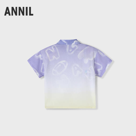 【实体店同款】男童翻领短袖上衣夏季新款安奈儿童装XB521719 商品图1