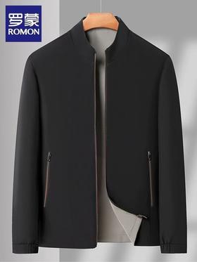 早春薄款罗蒙双面夹克外套