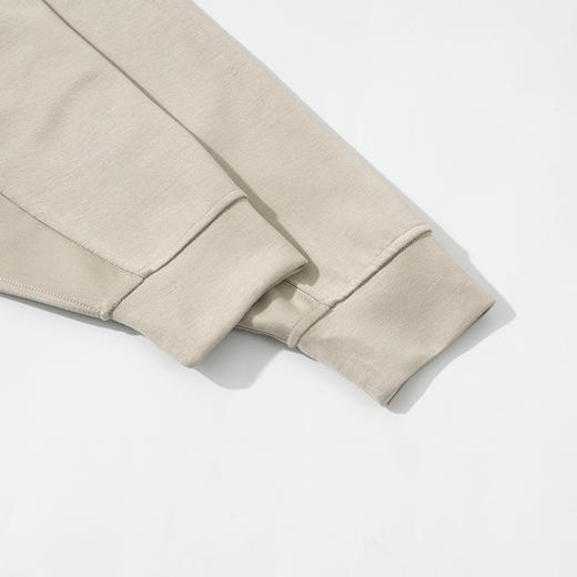 茧墨 简约松弛感柔风空气层开衫 商品图4