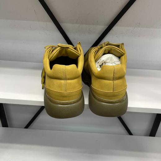 BUR*E**Y/巴*莉 男士系带圆头时尚厚底休闲乐福鞋 商品图4