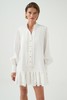 Aje - Cloud Embroidered Dress - Ivory - 女装 - 连身裙 - 象牙白 商品缩略图1