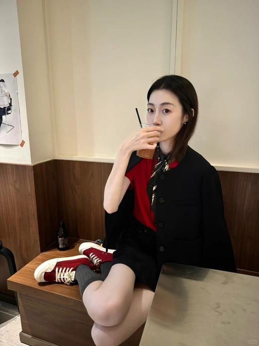 【高品质私服】【IC毛弹斜纹夹克外套】对身材包容性高，挺括骨感/巧妙美化身形G0975-CC【无标出货 介意慎拍】 商品图9