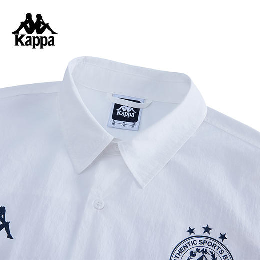 Kappa卡帕背靠背运动polo衫男夏季新款宽松休闲短袖衬衫t恤上衣女K0FW2SD01 商品图5