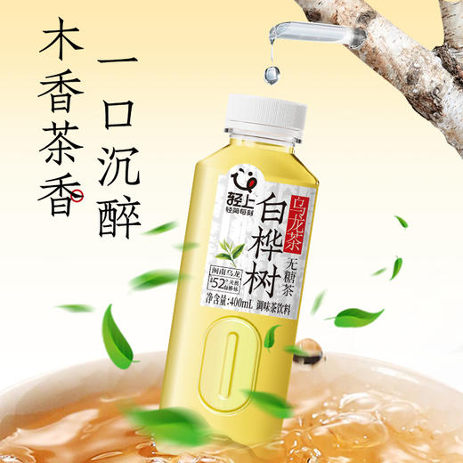 轻上白桦树乌龙茶无糖茶饮品原茶真萃健康清爽400ml 商品图2