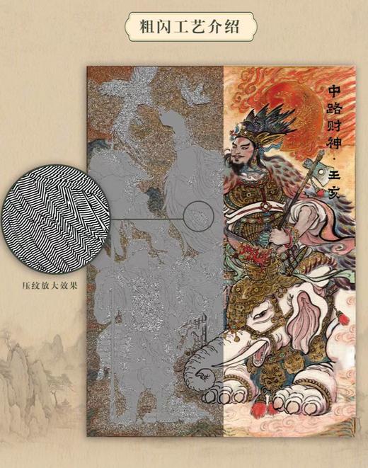 【人文之宝】戴家样系列·五路财神卡（套组） 商品图1