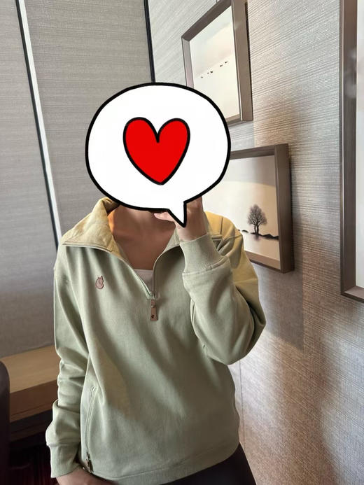 原单正品北极狐半拉链卫衣  内里毛圈面料！版型特别好，
六个色，尺码S-XL
模特170 120斤穿L码 宽松 
特价💰199 包邮 商品图9