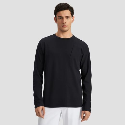 点此购买 迪桑特春秋季DUALIS都市通勤男士长袖T恤打底衫 LL 312141 商品图5