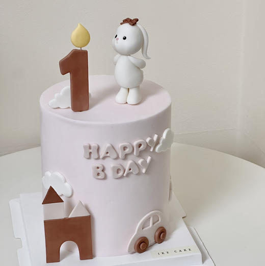 吹蜡烛的小兔子（奶酪霜抹面） 商品图1