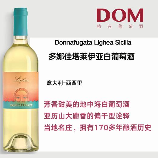多娜佳塔莱伊亚白葡萄酒 Donnafugata Iighea Zibibbo Sicilia 商品图0