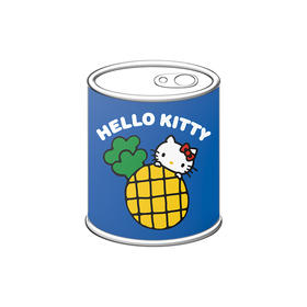 【零食天堂】凤梨罐头 PopSockets x Hello Kitty 合作系列 POPGRIP泡泡骚手机粘贴式气囊支架 Popout异形系列 蓝色 凯蒂猫 食物 卡通