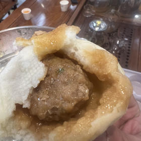 杭笼记 黑猪肉 爆汁大肉包6枚装袋420g