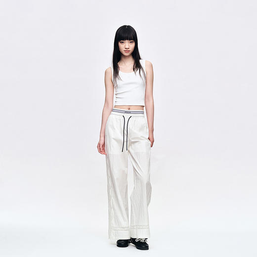 HERLIAN 2025年春季新品四瓣花logo短背心 商品图3