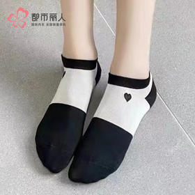 都市丽人活力趣味中精梳棉常规袜LCHDB8